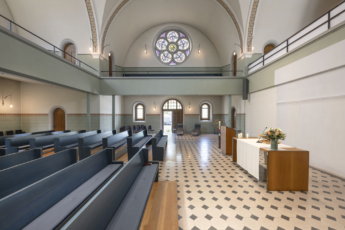 Innenansicht Reformierte Kirche © Regine Giesecke Innenansicht Reformierte Kirche © Regine Giesecke