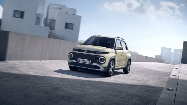 Werbebild des Hyundai Inster 2024