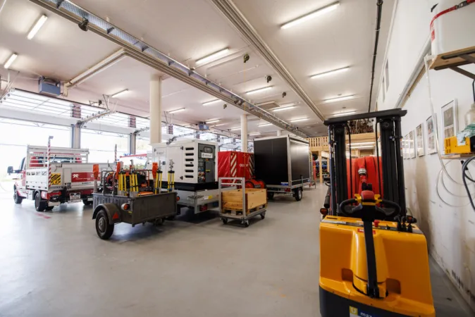 Ein Blick ins Feuerwehrmagain
