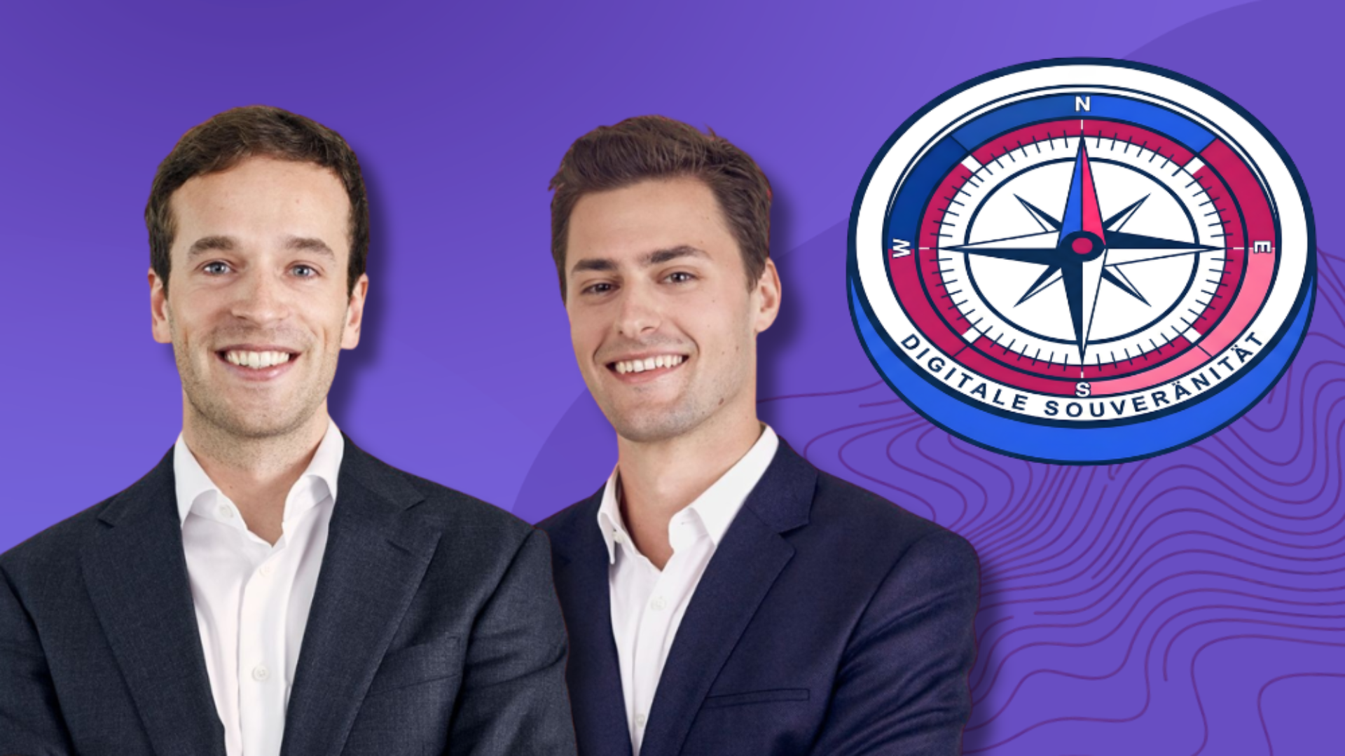 Matthias Stähli und Jakob Beckmann, IT-Expterten von ipt, zeigen die drei Säulen der operativer Souveränität auf.