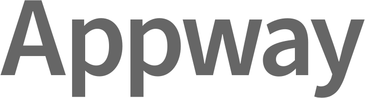 Graues Logo von Appway