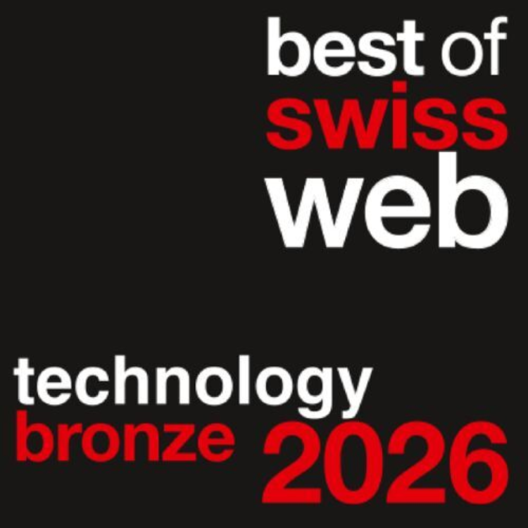 Best of swiss web 2026 technology bronze