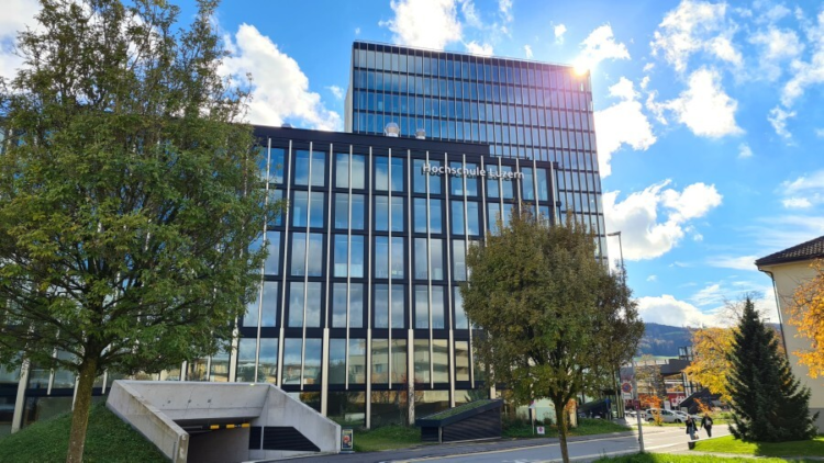 Das konplan Bürogebäude in der Schweiz in Rotkreuz.
