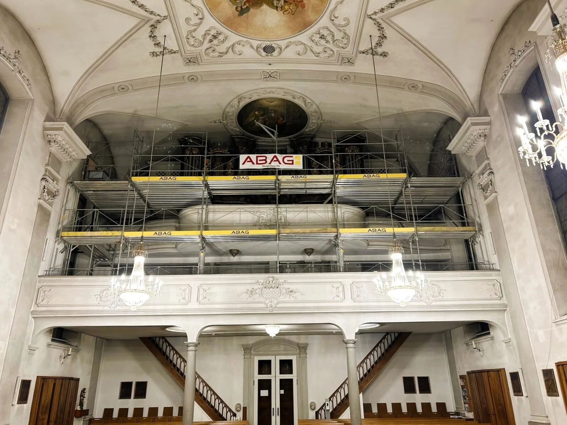 Orgelrestauration 2025 Bild 1