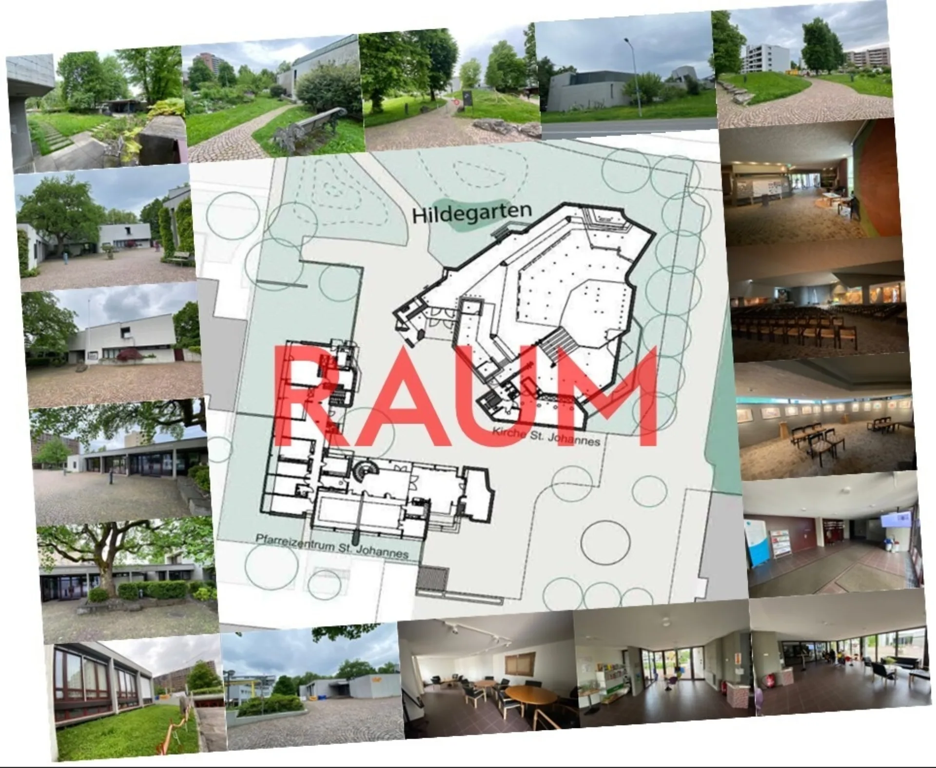 Plakat Raum gestalten Bild