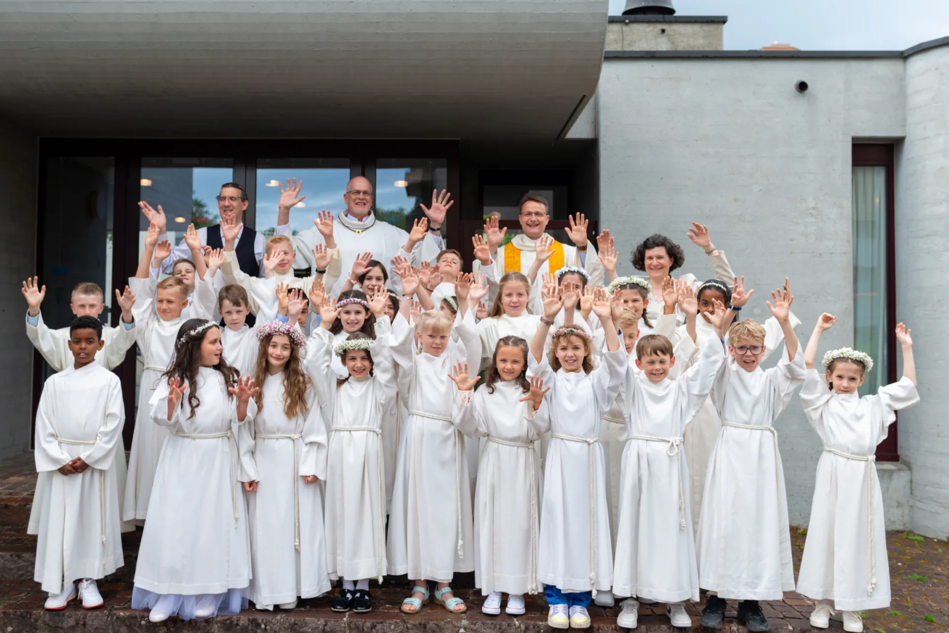 Erstkommunion Gruppenfoto 2025 7
