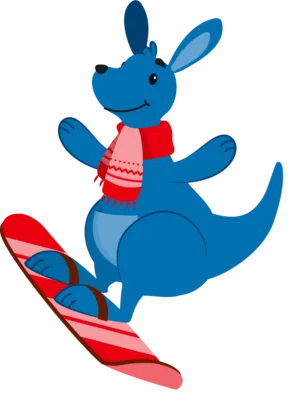 Blue League Kaenguru Snowboard
