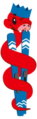 Blue League Schlange Ski