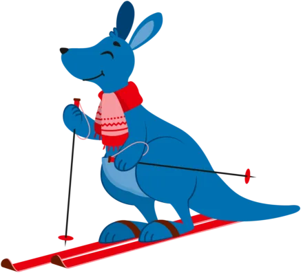 Blue League Kaenguru Ski