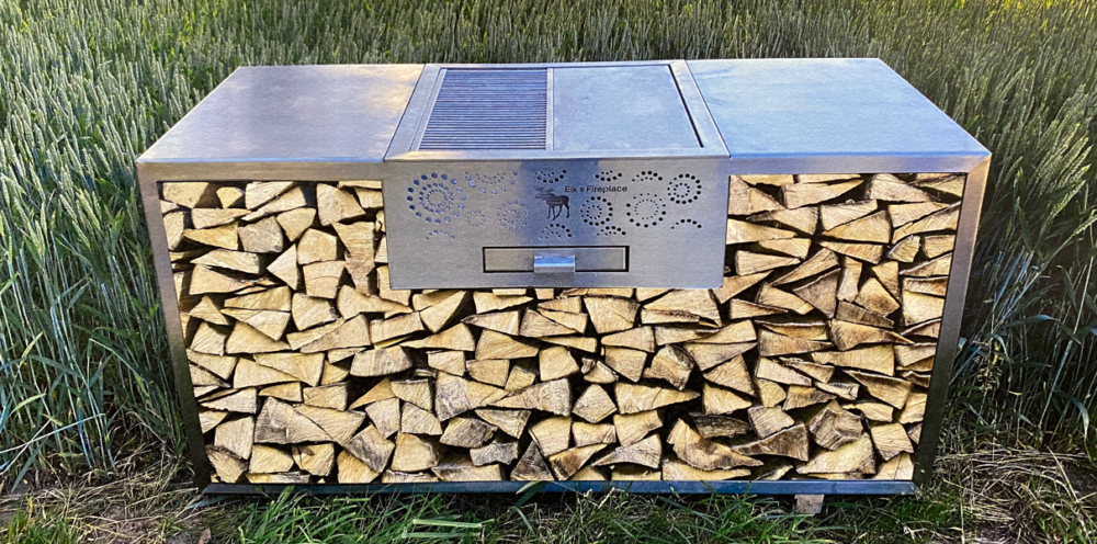 Outdoorküche in individuellem Design