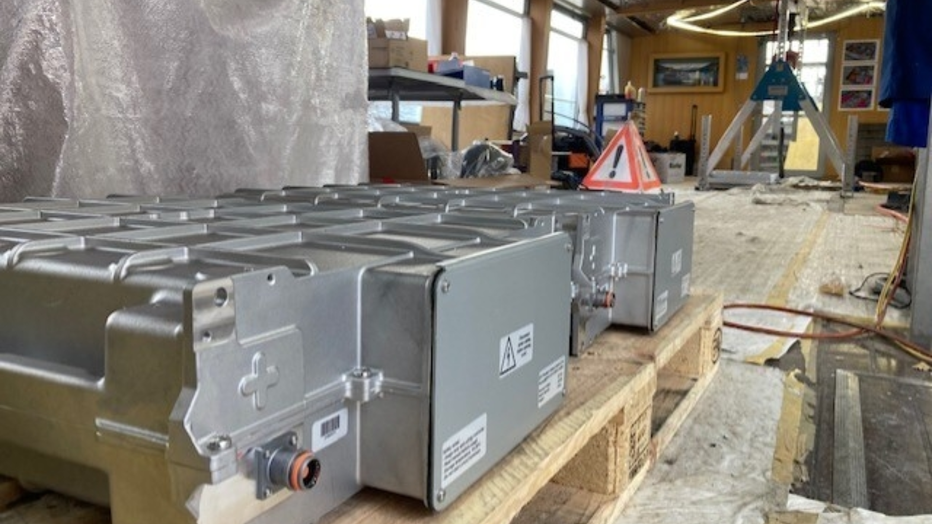 Anlieferung Batterie 008