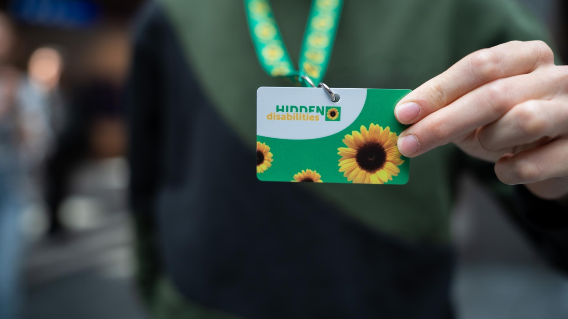 Sunflower Lanyard